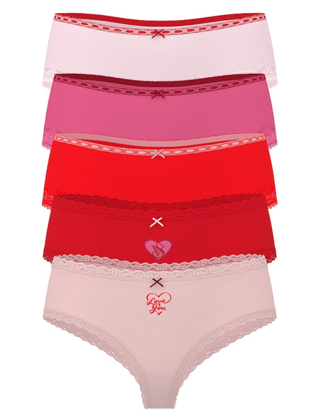 Victoria’s Secret Cotton Cheeky 5 Pack